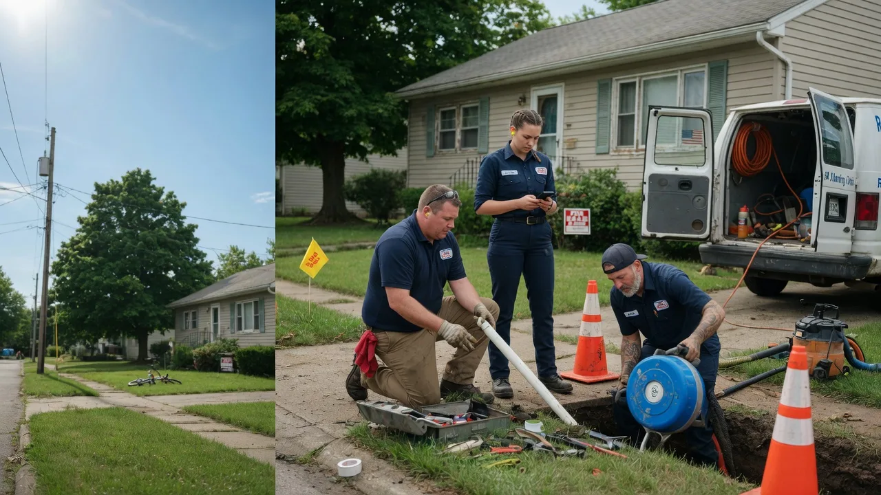 Sewer Line Repair in Cumbola, PA near me